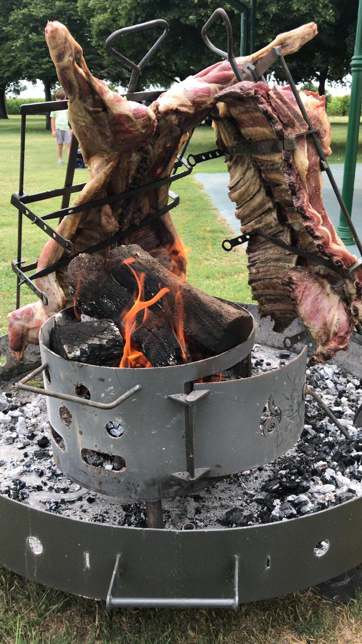 DUOMO BIG SIZED BARBECUE / FIRE PIT / STAKE